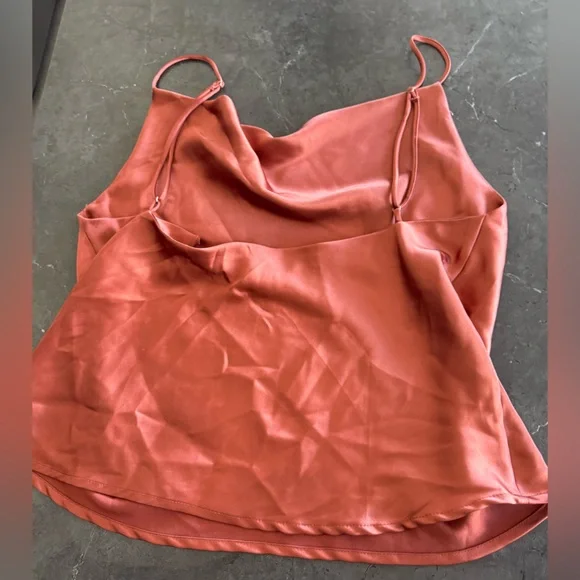 Princess Polly Rust Satin Camisole - Picture 4 of 4